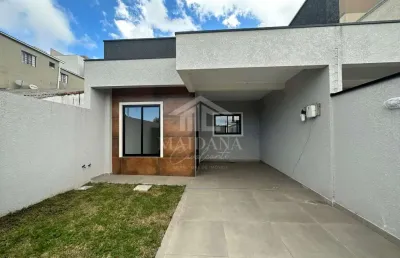 Casa nova com 03 quartos sendo 01 suíte , espaço de terreno nos fundos à venda, afonso pena, são jo