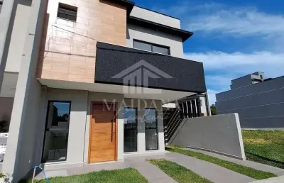 Sobrado em condomínio à venda, costeira, são josé dos pinhais, pr