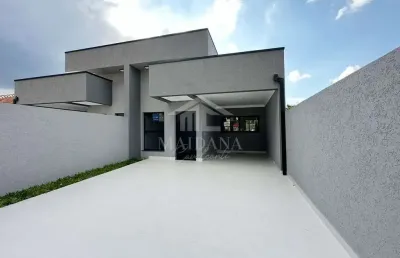 Casa com espaço de terreno , 03 quartos sendo 01 suíte à venda, boneca do iguaçu, são josé dos pinh