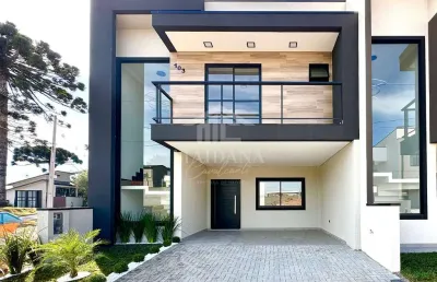 Sobrado à venda, costeira, são josé dos pinhais, pr