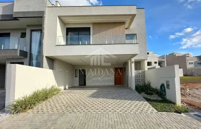 Triplex em condomínio à venda, sendo 3 suítes, costeira, são josé dos pinhais, pr