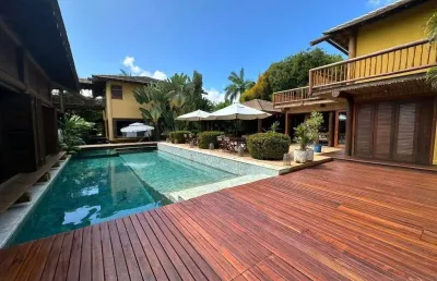 Casa à venda com 11 suítes à venda em praia do forte - porteira fechada