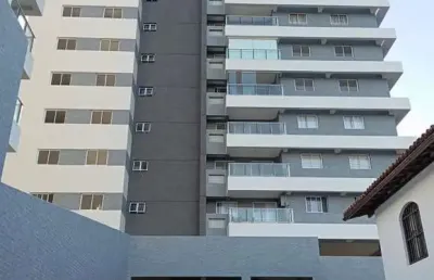 Apartamento 1/4, suíte , 44m², varanda, porteira fechada - stela maris