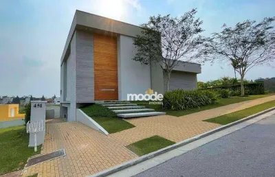 Casa à venda com 4 quartos no alphaville gv - 4 suítes. moderna impecável, piscina, gourmet e vista!