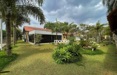 Casa á venda térrea com 4 quartos 4suíte no miolo da granja, gourmet, muito jardim!
