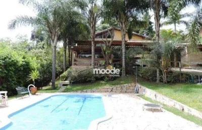 Casa á venda térrea com 5 quartos 3 suítes chác vale do rio cotia - muito espaço, em rua fechada