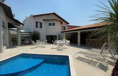Casa à venda com 3 quartos sendo 3 suítes no spii - moderna, integrada e impecável! gourmet e piscina!