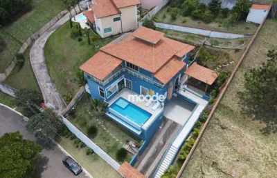 Casa com 3 dormitórios à venda, 377 m² - granja caiapiá - cotia/sp
