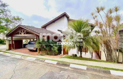 Casa com 4 suítes, palm hills  à venda, 325 m² por r$ 1.280.000 - bairro moinho velho - cotia/sp
