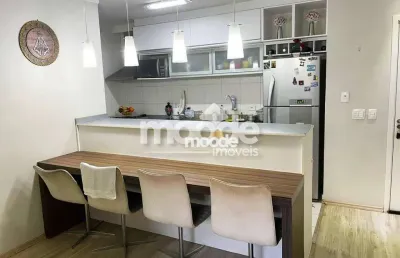 Apartamento com 2 quartos à venda, 54 m²- jardim barbacena - cotia/sp