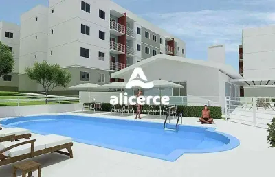 Apartamento à venda com 2 quartos , 52m² em são sebastião palhoça