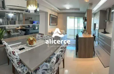 Apartamento, semi mobiliado, móveis planejados - 2 dormitórios - biguaçu