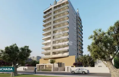 Apartamento 2 dormitórios com suíte e sacada com churrasqueira em barreiros - são josé - sc