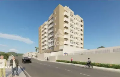 Apartamento amplo de 2 dormitórios com suíte, terraço e hobby box em areias - são josé - sc