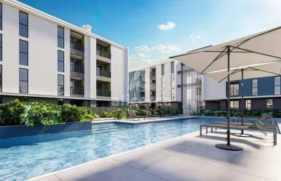 Sua nova vida perto das praias! estúdios e apartamentos com lazer completo em florianópolis