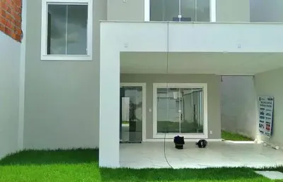 Linda casa nova duplex - 4 suítes no araçagy, são luís, ma