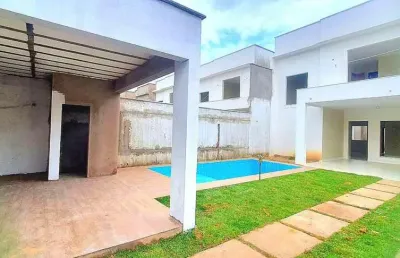 Linda casa nova duplex - 4 suítes no araçagy, são luís, ma