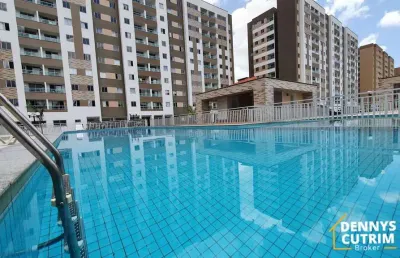 Apartamento novo andar médio 3 quartos para morar no 3d towers, são luís-ma