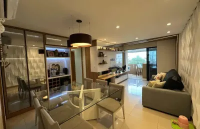 Apartamento 3 suítes | 110m² | dellamare  ponta do farol | são luís/ma