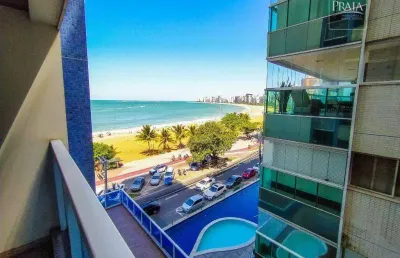Apartamento com 2 dormitórios à venda, 70 m² por r$ 970.000,00 - praia da costa - vila velha/es