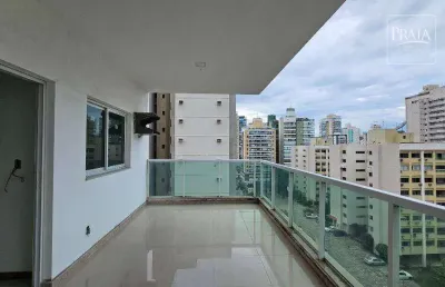 3 quartos novinho, sol da manhã, muito amplo com 120 m² na praia da costa. lazer na cobertura