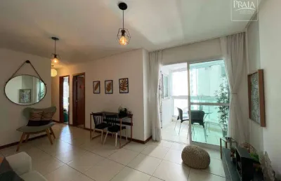 Apartamento com 2 dormitórios à venda, 70 m² por r$ 699.000,00 - praia da costa - vila velha/es