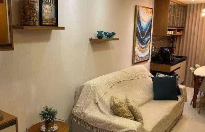 Apartamento com 2 dormitórios à venda, 65 m² por r$ 730.000,00 - praia de itaparica - vila velha/es