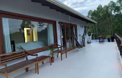 Casa à venda, 120 m² por r$ 800.000,00 - distrito de paraju - domingos martins/es