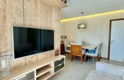 Apartamento com 2 dormitórios à venda, 62 m² por r$ 700.000,00 - praia de itaparica - vila velha/es