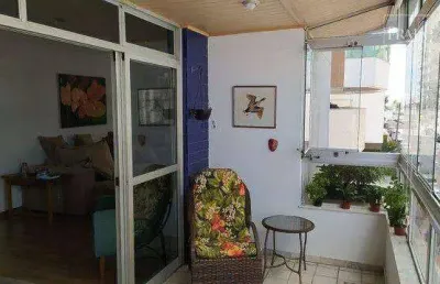 Apartamento com 4 dormitórios à venda, 220 m² por r$ 1.300.000,00 - praia da costa - vila velha/es