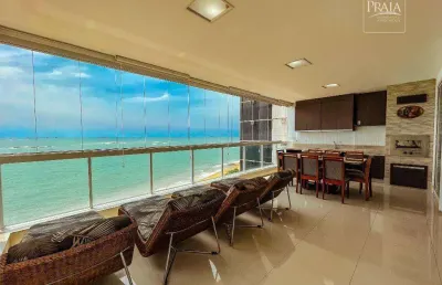 Apartamento com 4 dormitórios à venda, 285 m² por r$ 6.800.000,00 - praia de itapoã - vila velha/es