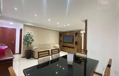 Apartamento com 3 dormitórios à venda, 145 m² por r$ 1.300.000,00 - praia da costa - vila velha/es