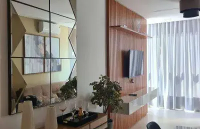 Apartamento com 2 dormitórios à venda, 60 m² por r$ 910.000,00 - praia da costa - vila velha/es