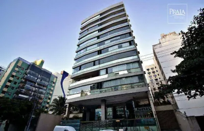 Apartamento com 3 dormitórios à venda, 105 m² por r$ 1.100.000,00 - praia da costa - vila velha/es