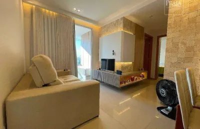 Apartamento com 3 dormitórios à venda, 73 m² por r$ 875.000,00 - praia de itaparica - vila velha/es