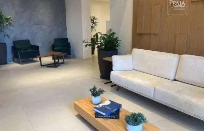 Apartamento com 1 dormitório à venda, 40 m² por r$ 670.000,00 - praia de itapuã  - vila velha/es