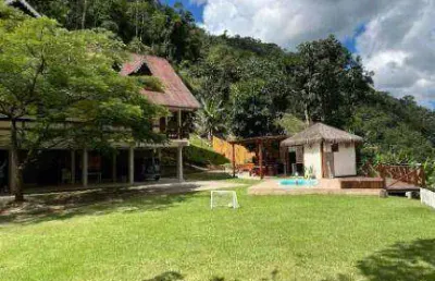 Casa com 5 dormitórios à venda, 6000 m² por r$ 1.800.000,00 - santa isabel - domingos martins/es