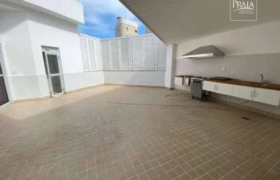 Cobertura linear exclusiva na praia da costa – a 1 quadra do mar!
