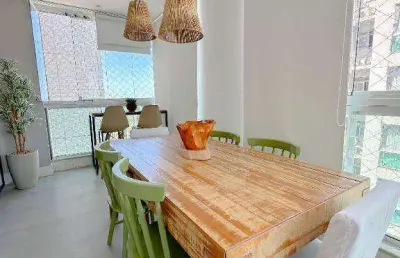 Apartamento com 3 dormitórios à venda, 110 m² por r$ 1.280.000,00 - praia da costa - vila velha/es