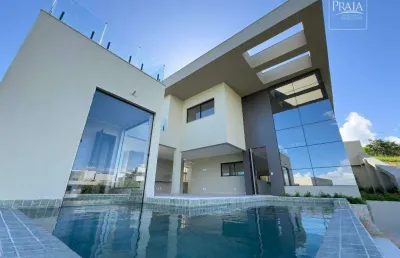Casa com 4 dormitórios à venda, 435 m² por r$ 4.950.000,00 - santa paula - vila velha/es