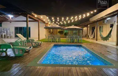 Casa com 5 dormitórios à venda, 250 m² por r$ 1.100.000,00 - balneário ponta da fruta - vila velha/es