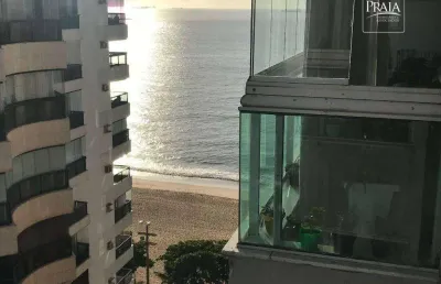 Apartamento com 2 dormitórios à venda, 72 m² por r$ 870.000 - praia de itaparica - vila velha/es