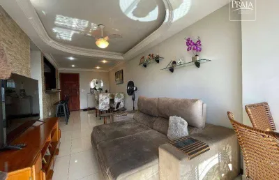 Apartamento com 3 dormitórios à venda, 110 m² por r$ 850.000,00 - coqueiral de itaparica - vila velha/es