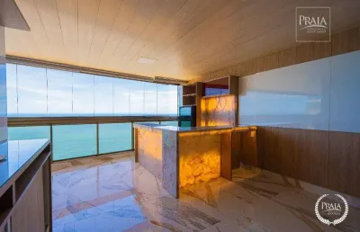 Estilo casa cor frentaço para o mar da praia de itaparica