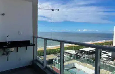 Apartamento com 2 dormitórios à venda, 54 m² por r$ 759.900,00 - praia de itaparica - vila velha/es