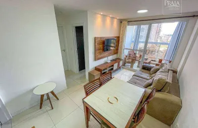 Apartamento com 2 dormitórios à venda, 57 m² por r$ 830.000,00 - praia de itaparica - vila velha/es