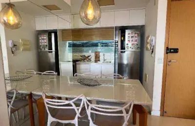 Apartamento com 2 dormitórios à venda, 60 m² por r$ 690.000,00 - praia de itaparica - vila velha/es