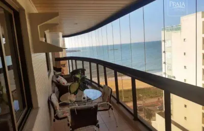 Apartamento com 4 dormitórios à venda, 172 m² por r$ 2.500.000,00 - praia de itaparica - vila velha/es