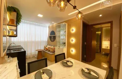 Apartamento com 2 dormitórios à venda, 58 m² por r$ 994.000,00 - itaparica - vila velha/es