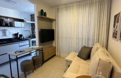 Apartamento com 1 dormitório à venda, 39 m² por r$ 689.900 - praia de itaparica - vila velha/es
